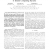 Bioinspired Environmental Coordination in Spatial Computing Systems