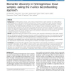 Biomarker discovery in heterogeneous tissue samples -taking the in-silico deconfounding approach