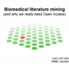 Biomedical Literature Mining