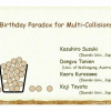 Birthday Paradox for Multi-Collisions