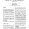 Bit-Sliced Datapath for Energy-Efficient High Performance Microprocessors