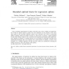 Bounded optimal knots for regression splines