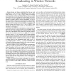 Bounds on the Gain of Network Coding and Broadcasting in Wireless Networks