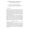 Bridging Heterogeneous Representations of Binary Relations: First Results