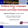 Bridging Query Languages in Semantic and Graph Technologies