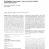 Building Blocks for Computer Vision with Stochastic Partial Differential Equations