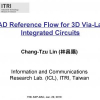 CAD reference flow for 3D via-last integrated circuits