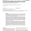 Can Clustal-style progressive pairwise alignment of multiple sequences be used in RNA secondary structure prediction?