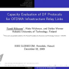Capacity Evaluation of DF Protocols for OFDMA Infrastructure Relay Links
