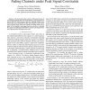 Capacity of Underspread Noncoherent WSSUS Fading Channels under Peak Signal Constraints