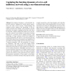 Capturing the bursting dynamics of a two-cell inhibitory network using a one-dimensional map