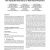 Center of mass encoding: a self-adaptive representation with adjustable redundancy for real-valued parameters