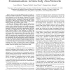 Challenges and implications of using ultrasonic communications in intra-body area networks