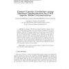 Channel Capacity Limitations versus Hardware Implementation for UWB Impulse Radio Communications