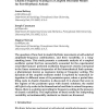 Chaotic Frequency Scaling in a Coupled Oscillator Model for Free Rhythmic Actions