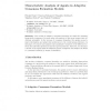 Characteristic Analysis of Agents in Adaptive Consensus Formation Models