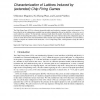 Characterization of Lattices Induced by (extended) Chip Firing Games