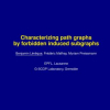 Characterizing path graphs by forbidden induced subgraphs