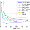 CHoG: Compressed Histogram of Gradients: A Low Bit-Rate Feature Descriptor