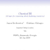 Classical BI: a logic for reasoning about dualising resources