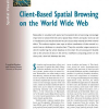 Client-Based Spatial Browsing on the World Wide Web