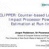 CLIPPER: Counter-based Low Impact Processor Power Estimation at Run-time