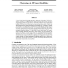 Clustering via LP-based Stabilities