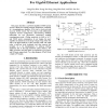 CMOS optical receiver chipset for gigabit Ethernet applications