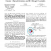 CMOS SOCs at 100 GHz: System Architectures, Device Characterization, and IC Design Examples