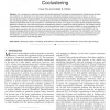 Coclustering of Human Cancer Microarrays Using Minimum Sum-Squared Residue Coclustering