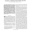 Code Assignment for Hidden Terminal Interference Avoidance in Multihop Packet Radio Networks