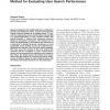 Collaborative relevance judgment: A group consensus method for evaluating user search performance