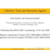 Collective trust and normative agents