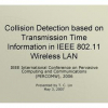 Collision Detection based on Transmission Time Information in IEEE 802.11 Wireless LAN
