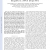 Combined SCA and DFA Countermeasures Integrable in a FPGA Design Flow