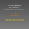 Combining geometry and combinatorics: A unified approach to sparse signal recovery