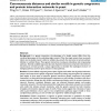 Commensurate distances and similar motifs in genetic congruence and protein interaction networks in yeast