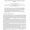 Compact DFA Representation for Fast Regular Expression Search