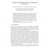 Comparative Evaluation of Two Scalable QoS Architectures