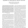 Comparison between Vertical Handoff Decision Algorithms for Heterogeneous Wireless Networks
