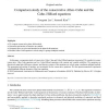 Comparison study of the conservative Allen-Cahn and the Cahn-Hilliard equations