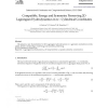 Compatible, energy and symmetry preserving 2D lagrangian hydrodynamics in rz - cylindrical coordinates