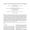 Competitive Calcium Binding: Implications for Dendritic Calcium Signaling