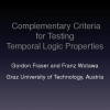 Complementary Criteria for Testing Temporal Logic Properties