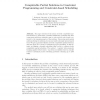 Completable Partial Solutions in Constraint Programming and Constraint-Based Scheduling
