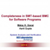 Completeness in SMT-based BMC for Software Programs