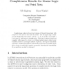 Completeness Results for Linear Logic on Petri Nets