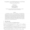 Completion of the Wilf-Classification of 3-5 Pairs Using Generating Trees