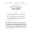 Complexity-Distortion Tradeoffs in Vector Matching Based on Probabilistic Partial Distance Techniques