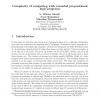 Complexity of Computing with Extended Propositional Logic Programs
